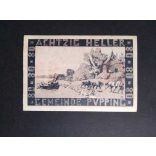 Austria 80 Heller 1920 XF+ Pupping