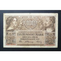   Germany 100 Mark Poland, Lithuania, Latvia occupation 1918 F-