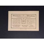 Austria 10 Heller 1920 Unc Windhag 