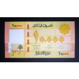 Lebanon 10000 Livres 2021 UNC