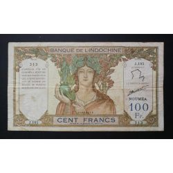 New Caledonia 100 Francs 1963 F