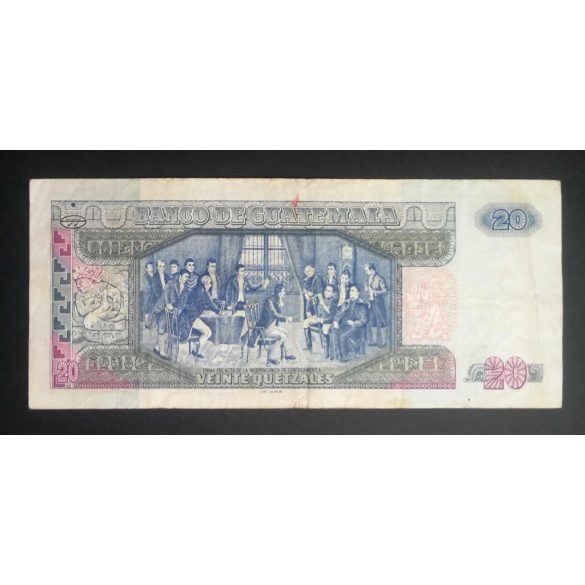 Guatemala 20 Quetzales 2006 F