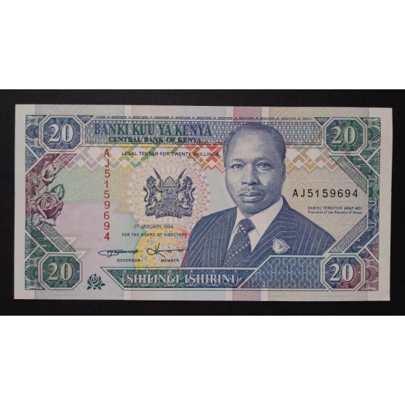 Kenya 20 Shillings 1994 Unc-