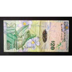 Bermuda Islands 20 Dollars 2009 F