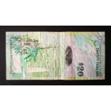 Bermuda Islands 20 Dollars 2009 F