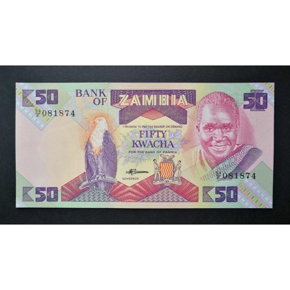Zambia 50 Kwacha 1986 Unc