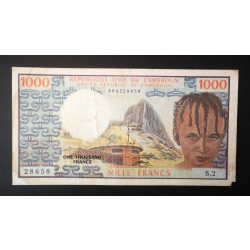 Cameroon 1000 Francs 1974 F