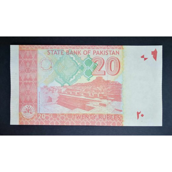 Pakistan 20 Rupees 2024 Unc