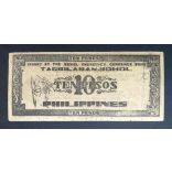 Philippines 10 Pesos 1942 F+