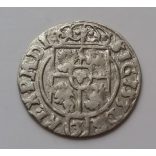 Poland Sigismund 3 Polker 1623 1,36 g silver