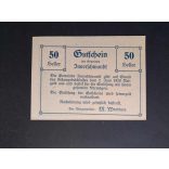 Austria 50 Heller 1920 Unc Innerschwandt