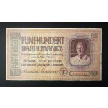 Ukraine 500 Karbowanez 1942 G