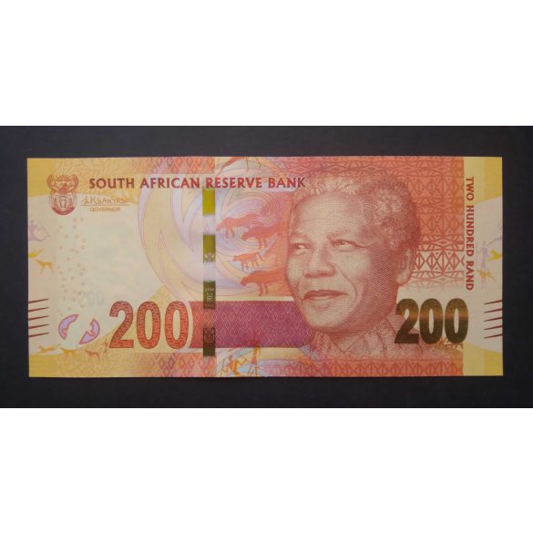 Dél-Afrika 200 Rand 2015 UNC