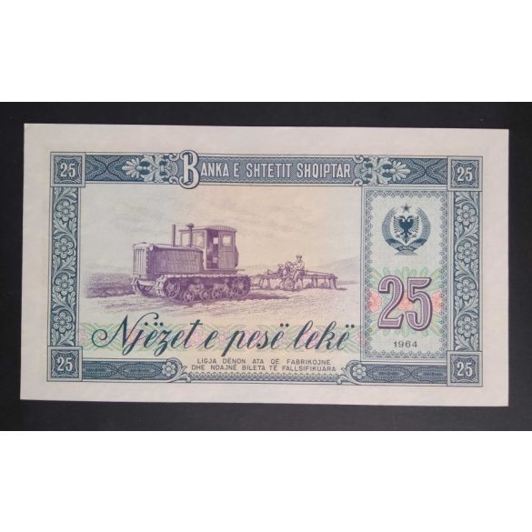 Albania 25 Leke 1964 Unc-