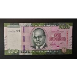 Libéria 100 Dollars 2022 UNC