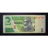 Zimbabwe 2 Dollars 2019 UNC