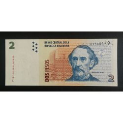 Argentína 2 Pesos 2010 UNC