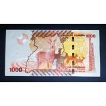 Uganda 1000 Shillings 2021 UNC