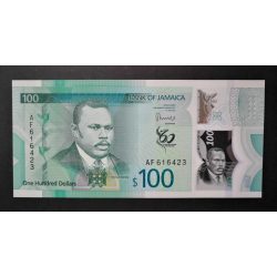 Jamaica 100 Dollars 2022 UNC 