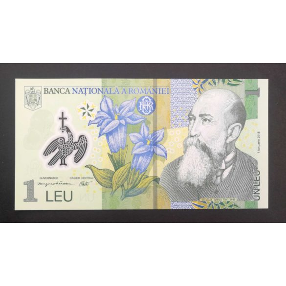 Románia 1 Leu 2018 UNC