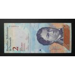 Venezuela 2 Bolivares 2014 UNC