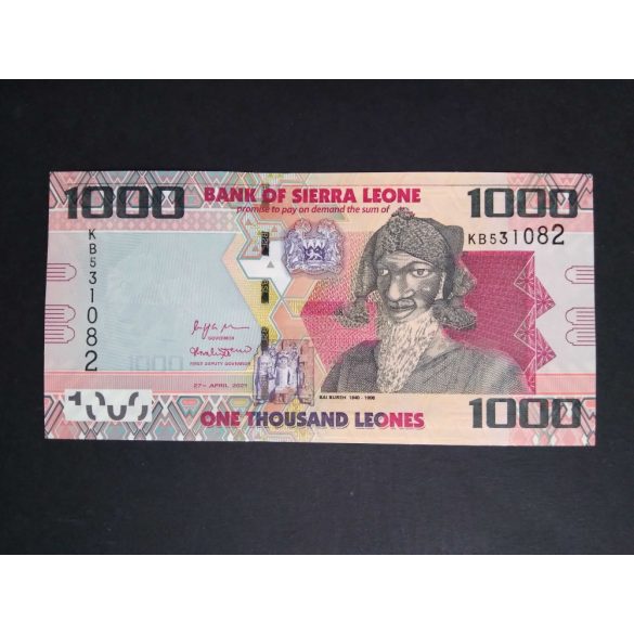 Sierra Leone 1000 Leones 2021 UNC