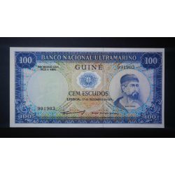 Portugál-Guinea 100 Escudos 1971 UNC 