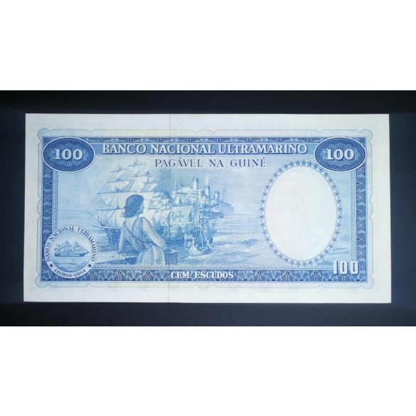 Portugál-Guinea 100 Escudos 1971 UNC 