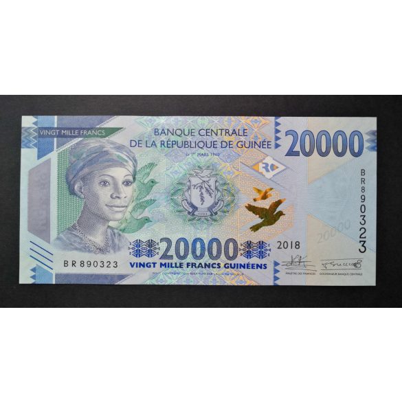 Guinea 20000 Francs 2018 UNC