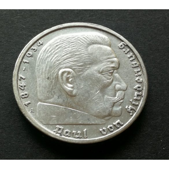 Németország 5 Márka 1939 13,9 g ezüst