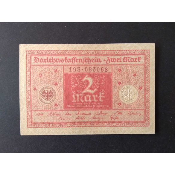 Germany 2 Mark 1920 XF