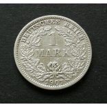 Németország 1 Márka 1907 5,5 g ezüst