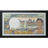 French Pacific Territories 500 Francs 2009 UNC