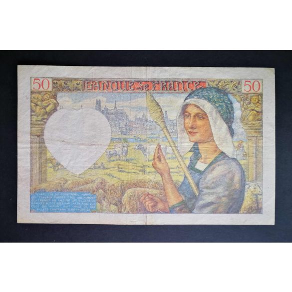 France 50 Francs 1940 F