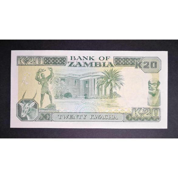 Zambia 20 Kwacha 1989 Unc