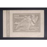 Germany 1 Billion Mark Düsseldorf 1923 VF-