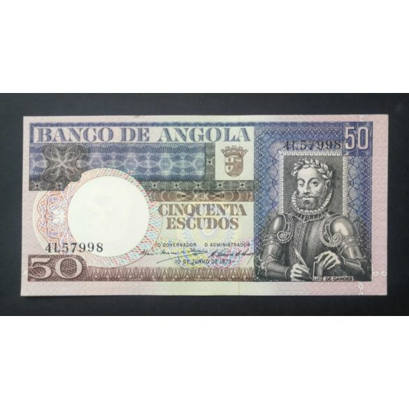 Angola 50 Escudos 1973 Unc-