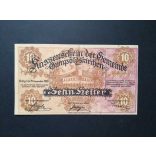 Austria 10 Heller 1920 Unc Gumpoldskirchen