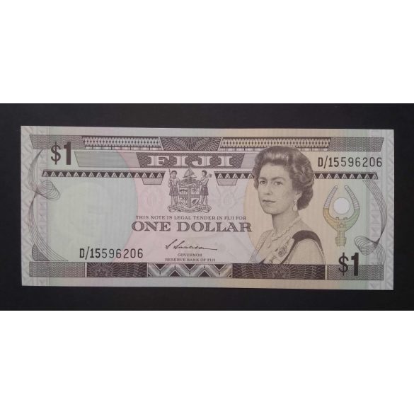 Fiji 1 Dollar 1987 UNC