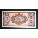 Hungary 1 billion Pengő 1946 VF