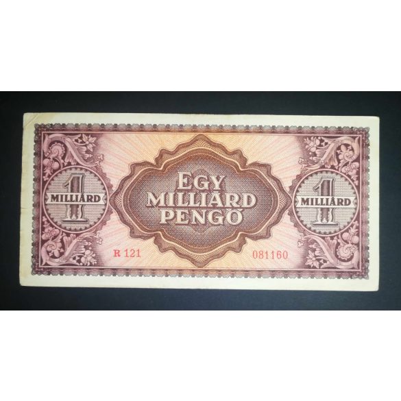 Hungary 1 billion Pengő 1946 VF
