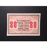 Austria 80 Heller 1920 Unc Pupping 