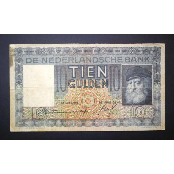 Hollandia 10 Gulden 1938 VG+