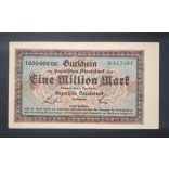 Germany München 1 Million Mark 1923 Unc