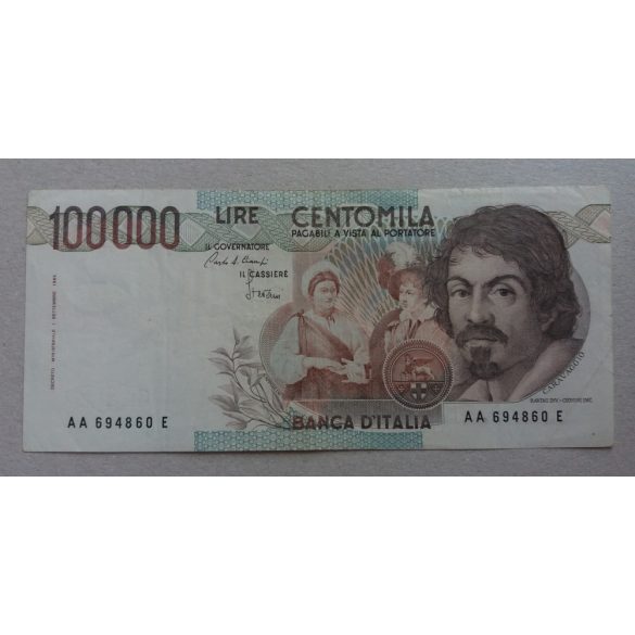 Olaszország 100000 Lire 1983 VF+