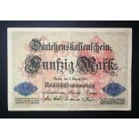 Germany 50 Mark 1914 F