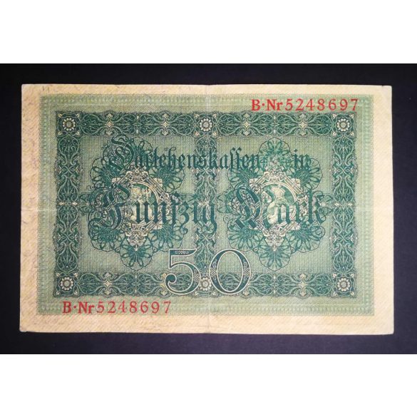 Germany 50 Mark 1914 F
