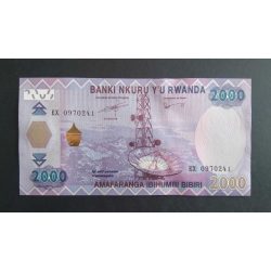 Rwanda 2000 Francs 2014 UNC