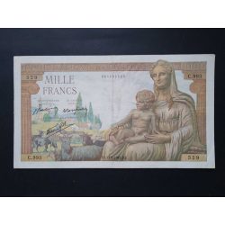 France 1000 Francs 1942 F