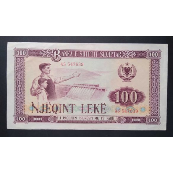 Albania 100 Leke 1964 XF